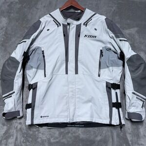 Klim Latitude Jacket Motorcycle Jacket Mens 2XL Gore-Tex Armor Padded Touring